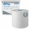 Kleenex Professional Recycled Hardwound Paper Towels, 1-ply, 700 Ft./Roll, 6 Rolls/Carton (25637)