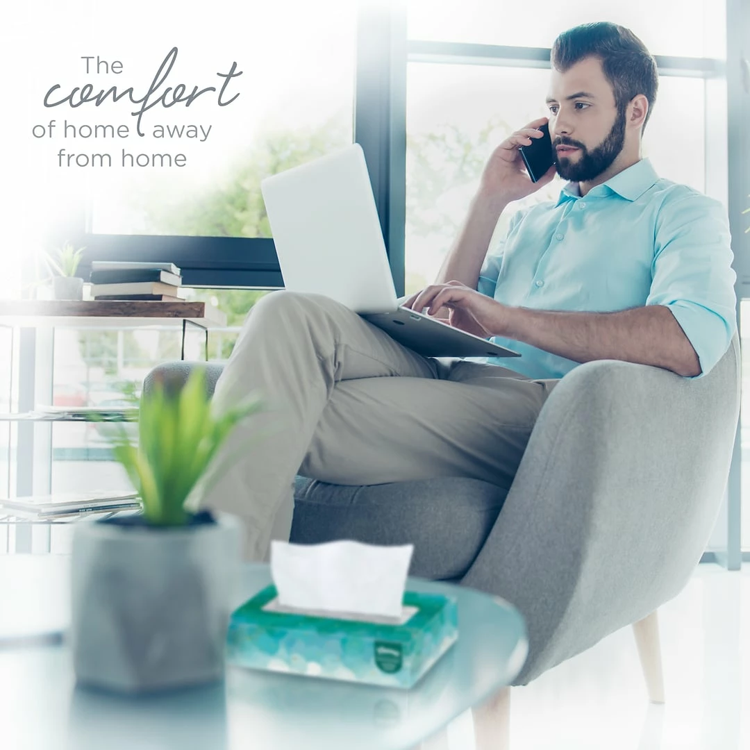 Kleenex Standard Facial Tissue, 2-Ply, 100 Sheets/Box (21400) - Image 5