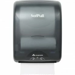 SofPull® Mechanical Hardwound Roll Towel Dispenser, Smoke