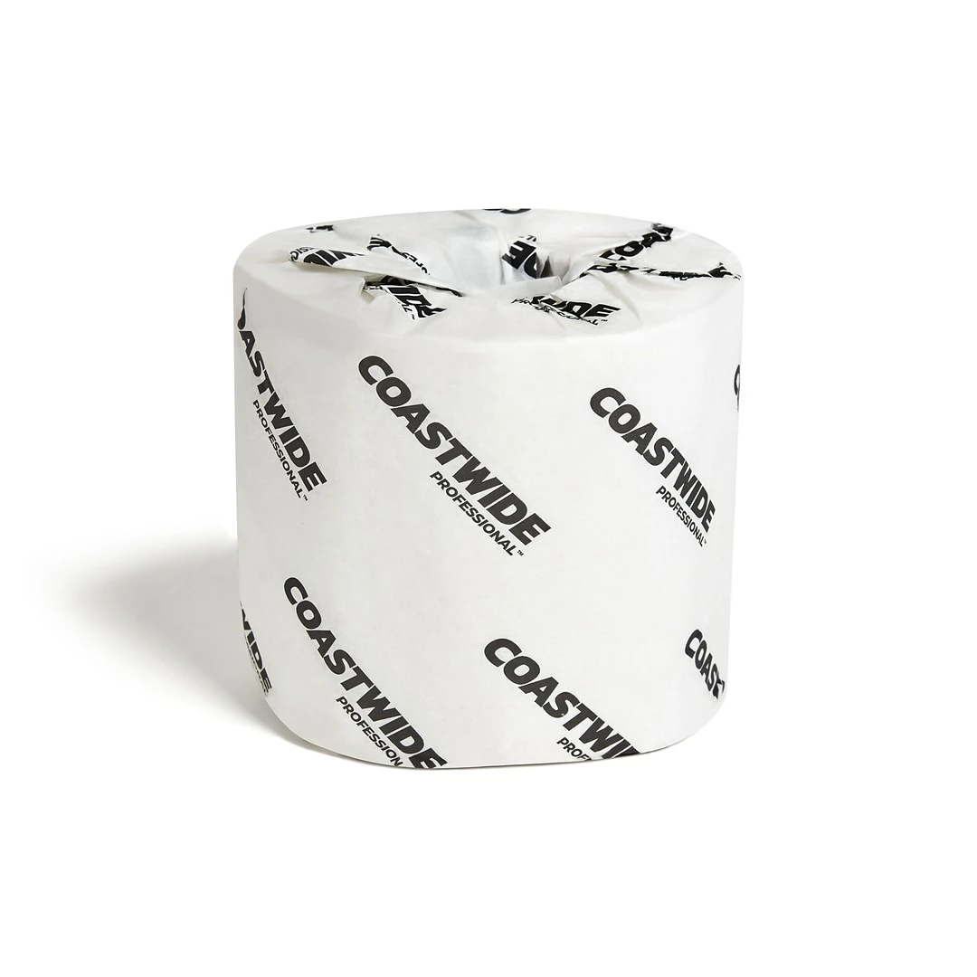 Coastwide Professional™ Recycled 2-Ply Standard Toilet Paper, White, 350 Sheets/Roll, 48 Rolls/Carton (CW20189) 3 Coastwide Professional™ Recycled 2-Ply Standard Toilet Paper, White, 350 Sheets/Roll, 48 Rolls/Carton (CW20189) - Image 3