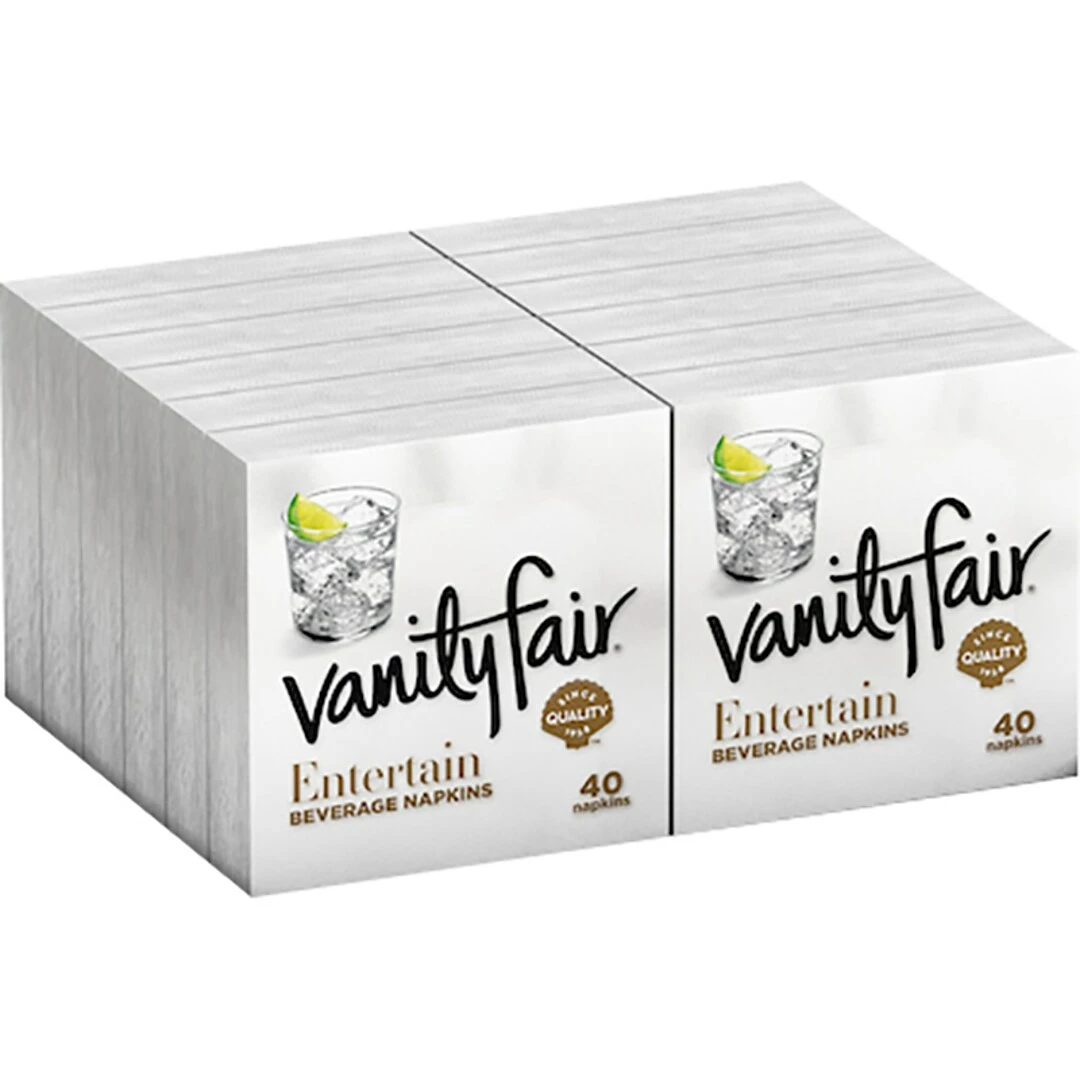 JAM Paper Small Beverage Napkins, 2-Ply, White, 480/Box (5255620731b) - Image 2