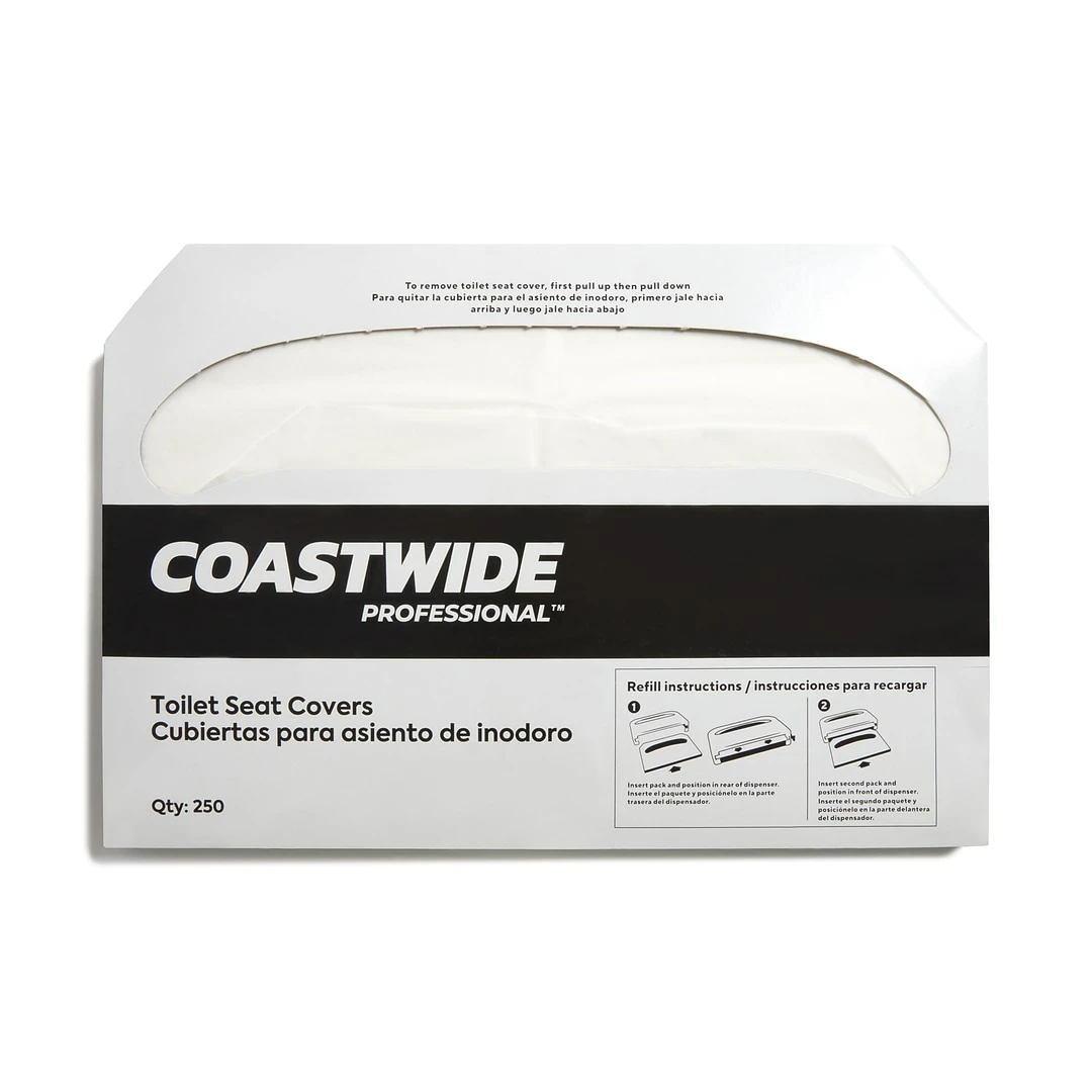 Scott Toilet Seat Covers, 15" X 18", 125 Covers/Pack, 24 Packs/Carton (7410) - Image 3