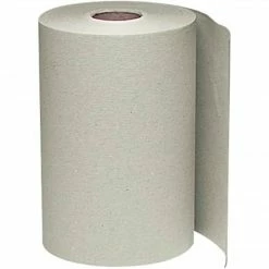 Windsoft® Hardwound Roll Paper Towels; Nonperforated, 8"x350', Brown, 12/cs