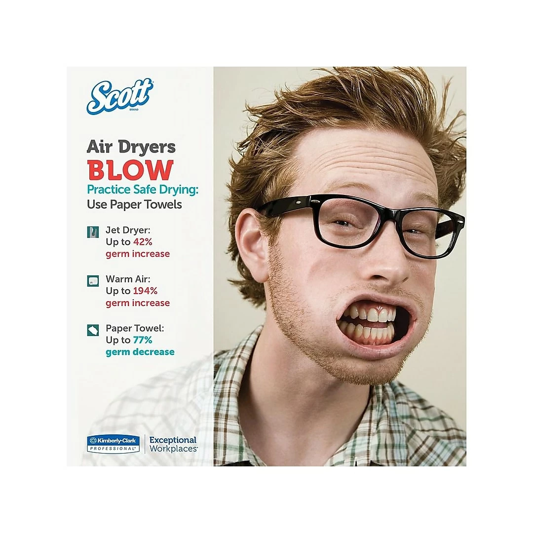 Scott Essential Recycled Hardwound Paper Towels, 1-ply, 1000 Ft./Roll, 6 Rolls/Carton (01005) - Image 4