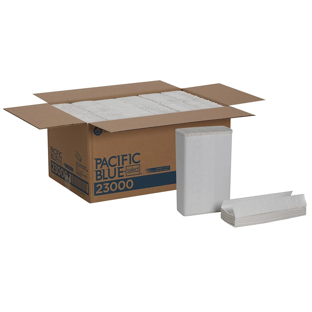 Pacific Blue Select C-Fold Paper Towels, 2-ply, 120 Sheets/Pack (23000) 1 Pacific Blue Select C-Fold Paper Towels, 2-ply, 120 Sheets/Pack (23000)