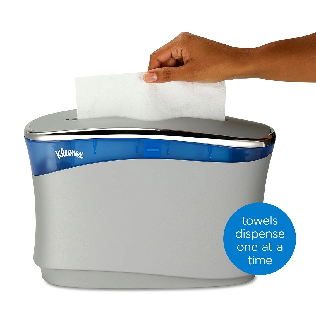 Kleenex® Reveal Countertop System Hand Towel Dispenser, Soft Grey (51904) - Image 3