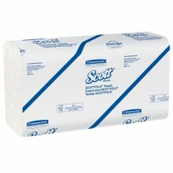 Scott Pro Recycled Multifold Paper Towels, 1-ply, 175 Sheets/Pack (01980)