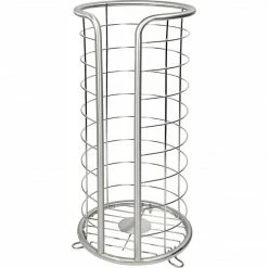 InterDesign® Classico Over The Tank Vertical 2 Roll Tissue Holder, Chrome