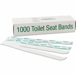 Bagcraft SaniShield Toilet Seat Bands, 16" X 1.5", 1000/Carton (300591)