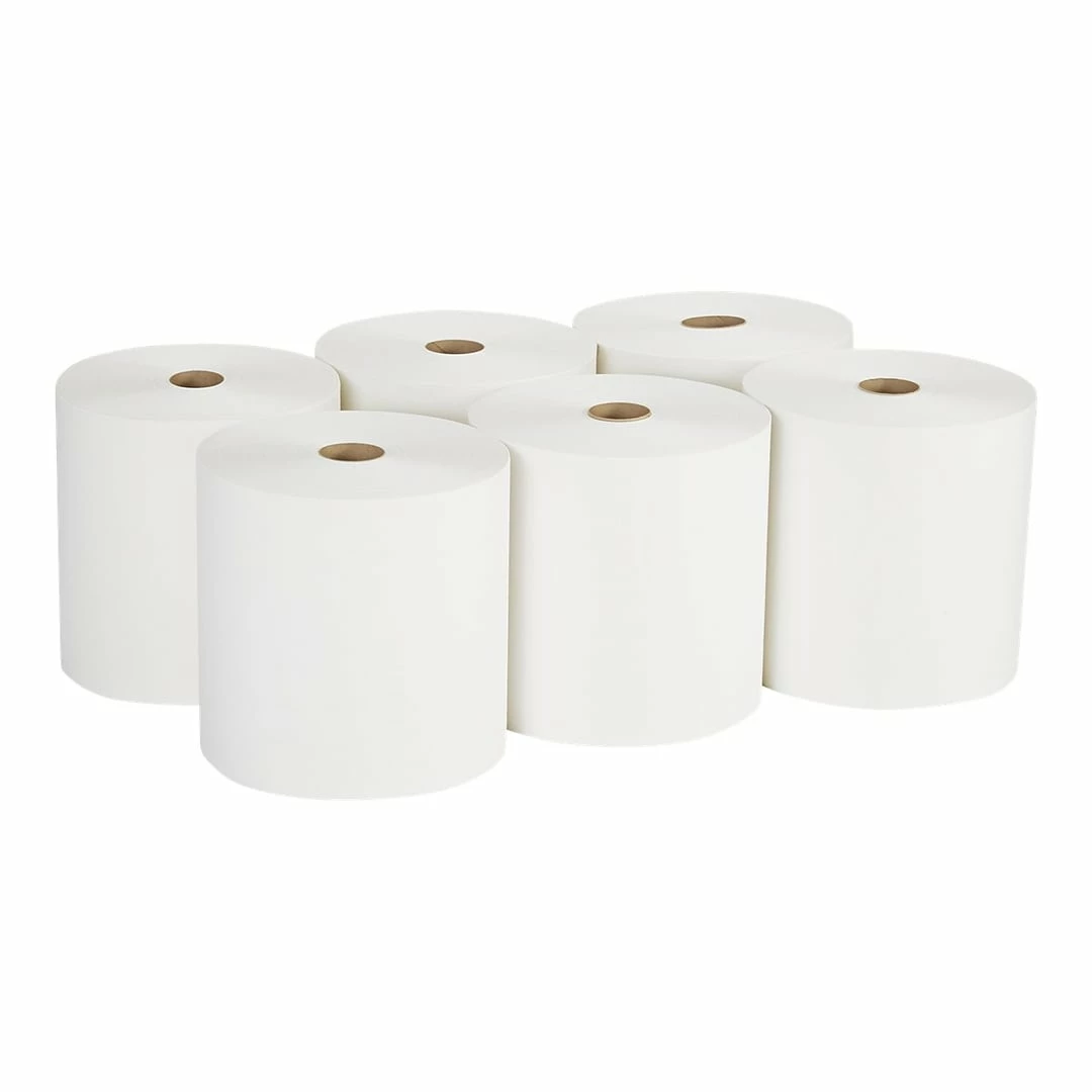 Pacific Blue Select Recycled Hardwound Paper Towels, 1-ply, 1000 Ft./Roll, 6 Rolls/Carton (26100) - Image 2