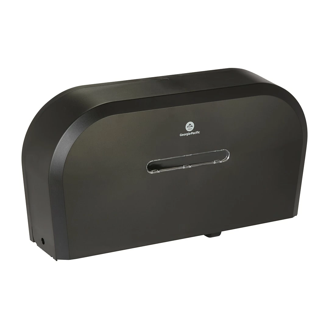 Georgia-Pacific Georgia Pacific® Jumbo Jr. Toilet Paper Dispenser, Black (59210) - Image 4