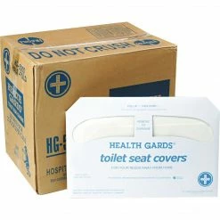 Hospital Specialty Health Gards Toilet Seat Cover , White, 250 Covers/Pack, 20 Packs/Carton