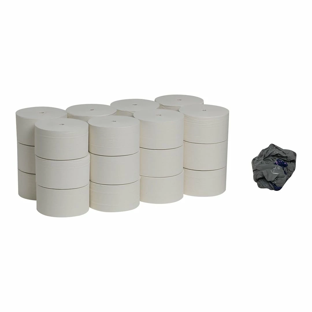 Pacific Blue Recycled Ultra Coreless Toilet Paper, 2-Ply, White, 1700 Sheets/Roll, 24 Rolls/Carton (11728) - Image 5