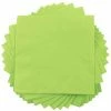 JAM Paper Lunch Napkin, 2-ply, Lime Green, 40 Napkins/Pack (6255620724)