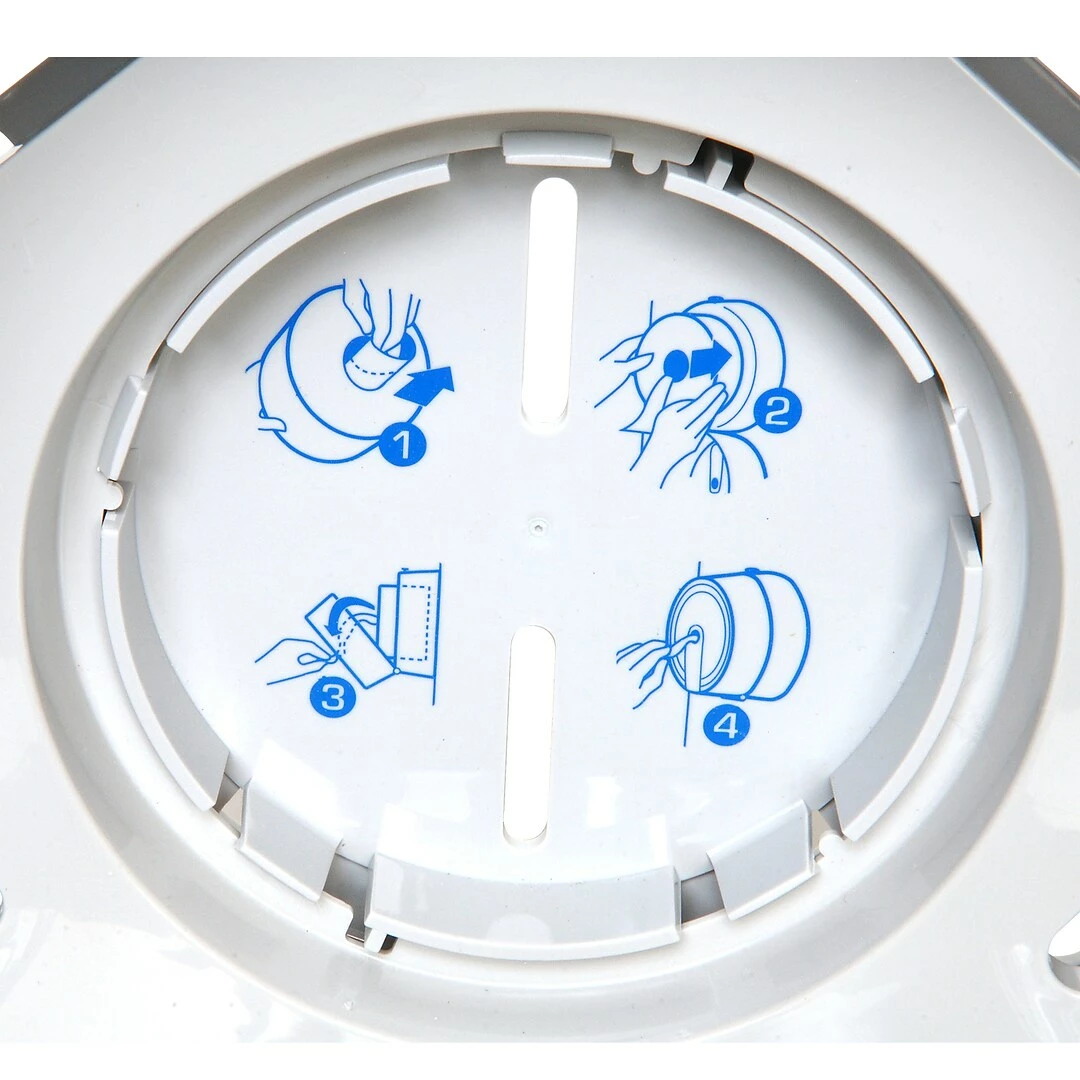 Georgia-Pacific SofPull® High-Capacity Centerpull Bathroom Tissue Dispenser, Translucent White, 10.5"W X 6.75"D X 10.5"H - Image 8