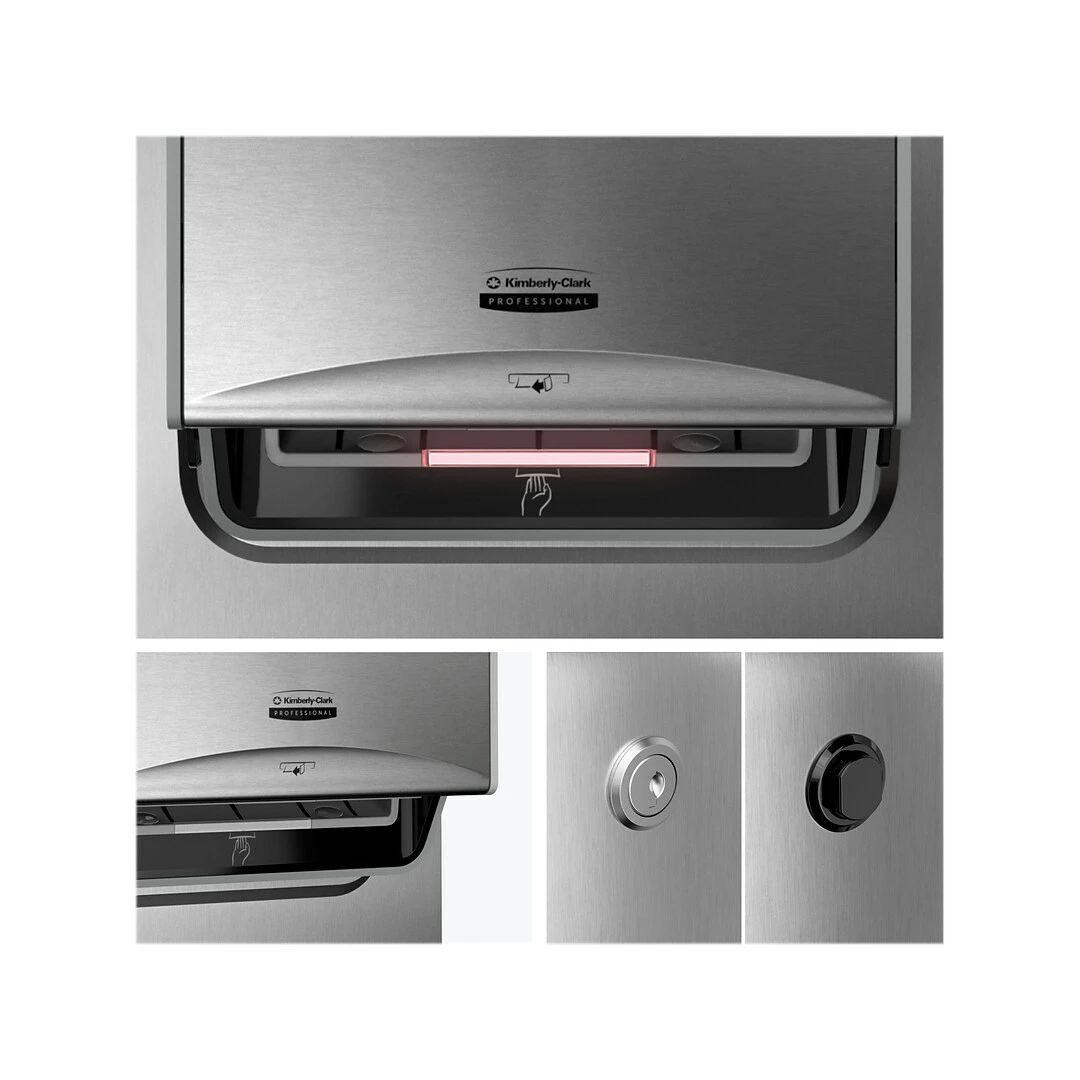 Kimberly-Clark Professional ICON Automatic Recessed Dispenser Housing Without Trim Panel, Stainless Steel (53706) - Image 2