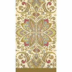 Amscan Textured Paisley 7.75'' X 4.5'' Guest Towels, 4/Pack, 16 Per Pack (530031)