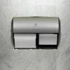 Georgia-Pacific Compact® 2-Roll Side-by-Side Coreless Toilet Paper Dispenser By GP PRO, Faux Stainless, (56796A)