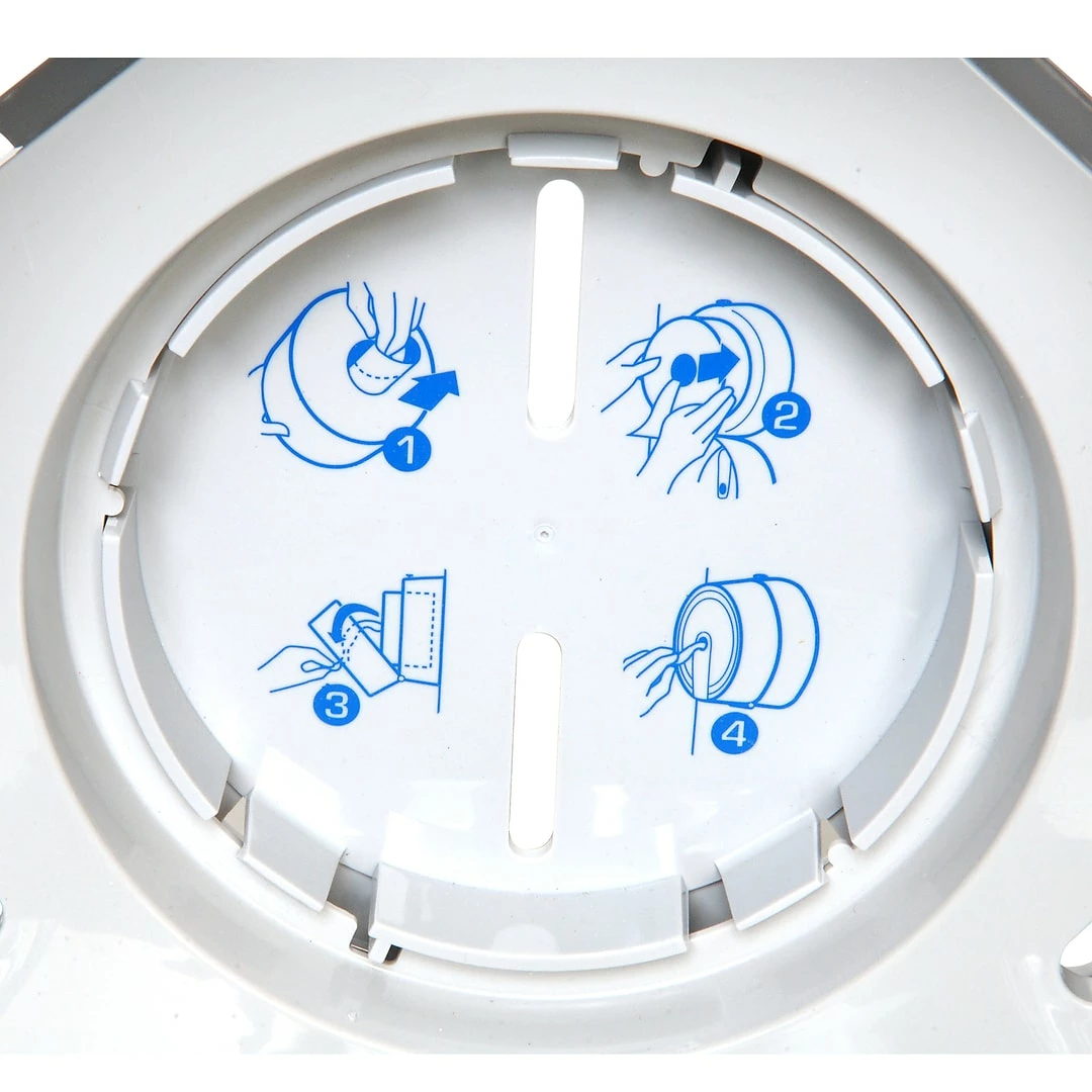 SofPull® Twin High-Capacity Centerpull Bathroom Tissue Dispenser By GP PRO, Smoke (56509) - Image 8