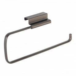 InterDesign Axis Over-the-Cabinet Paper Towel Holder For Kitchen, Bronze (57571)