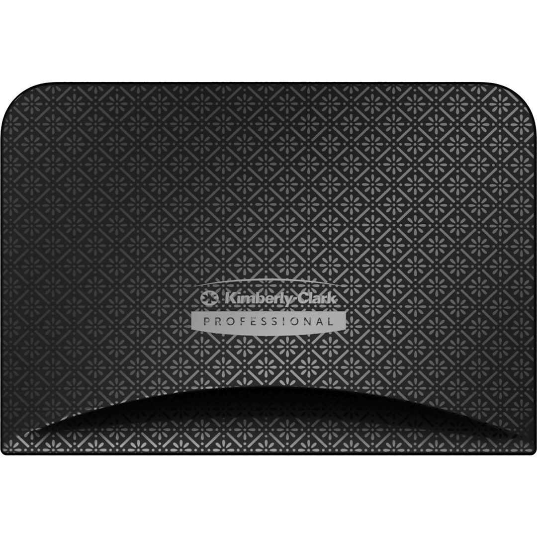 Kimberly-Clark Professional ICON Faceplate For Coreless Two-Roll Vertical Toilet Paper Dispensers, Black Mosaic (58781) - Image 2