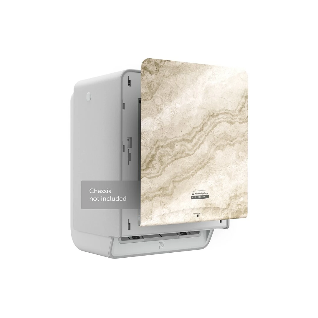 Kimberly-Clark Professional ICON Faceplate For Automatic Roll Towel Dispensers, Warm Marble (58790) - Image 3