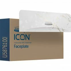 Kimberly-Clark Professional ICON Faceplate For Coreless Two-Roll Horizontal Toilet Paper Dispensers, Cherry Blossom (58822)