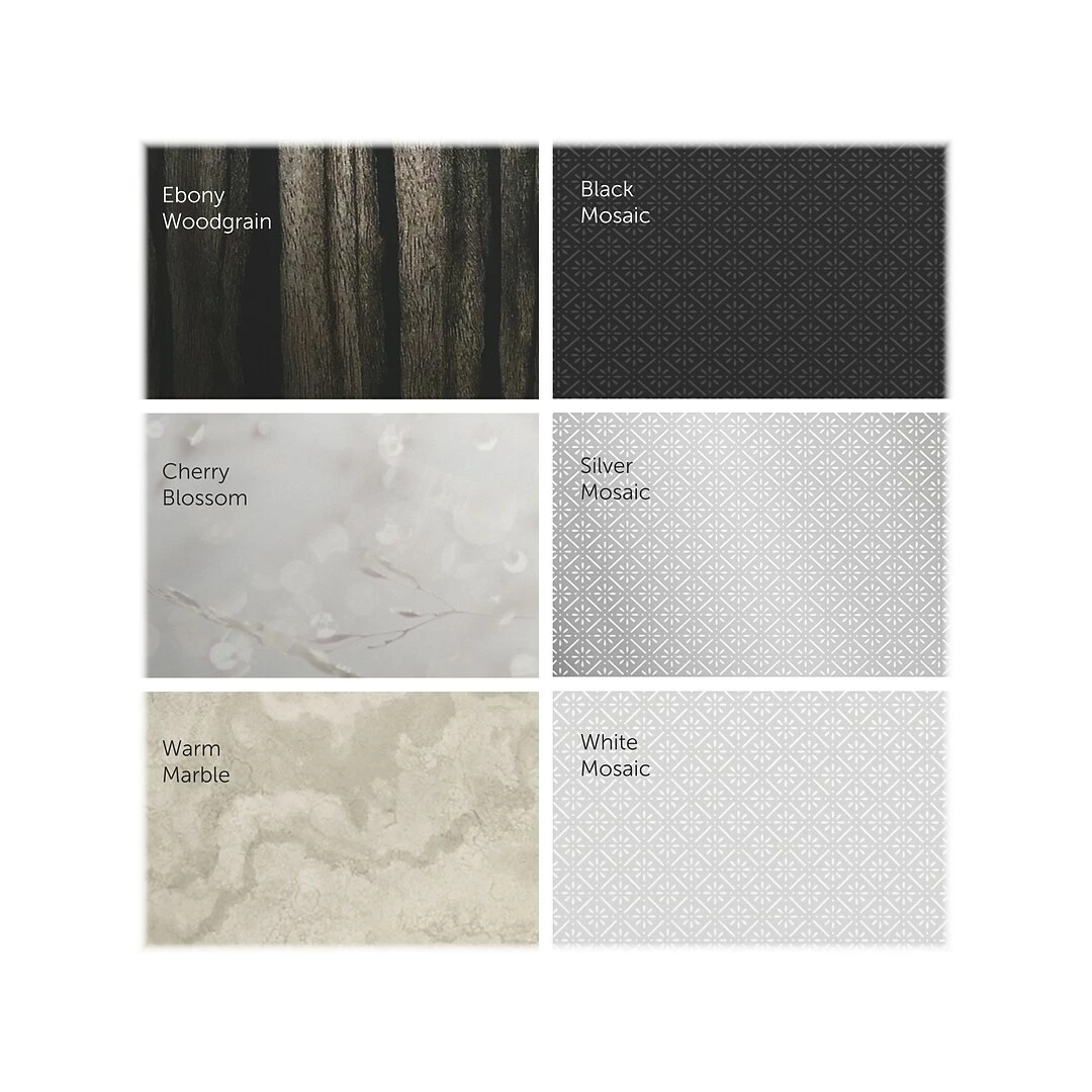 Kimberly-Clark Professional ICON Faceplate For Coreless Two-Roll Vertical Toilet Paper Dispensers, Silver Mosaic (58761) - Image 4