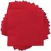 JAM Paper Small Beverage Napkins, 2-Ply, Red, 480 Napkins/Box (5255620729b)