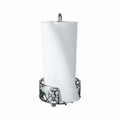 Mind Reader Stainless Steel Paper Towel Holder, Silver (PTHOLD-SIL)