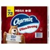 Charmin Ultra Strong Toilet Paper 18 Mega Rolls, 242 Sheets/Roll (01560/52084)