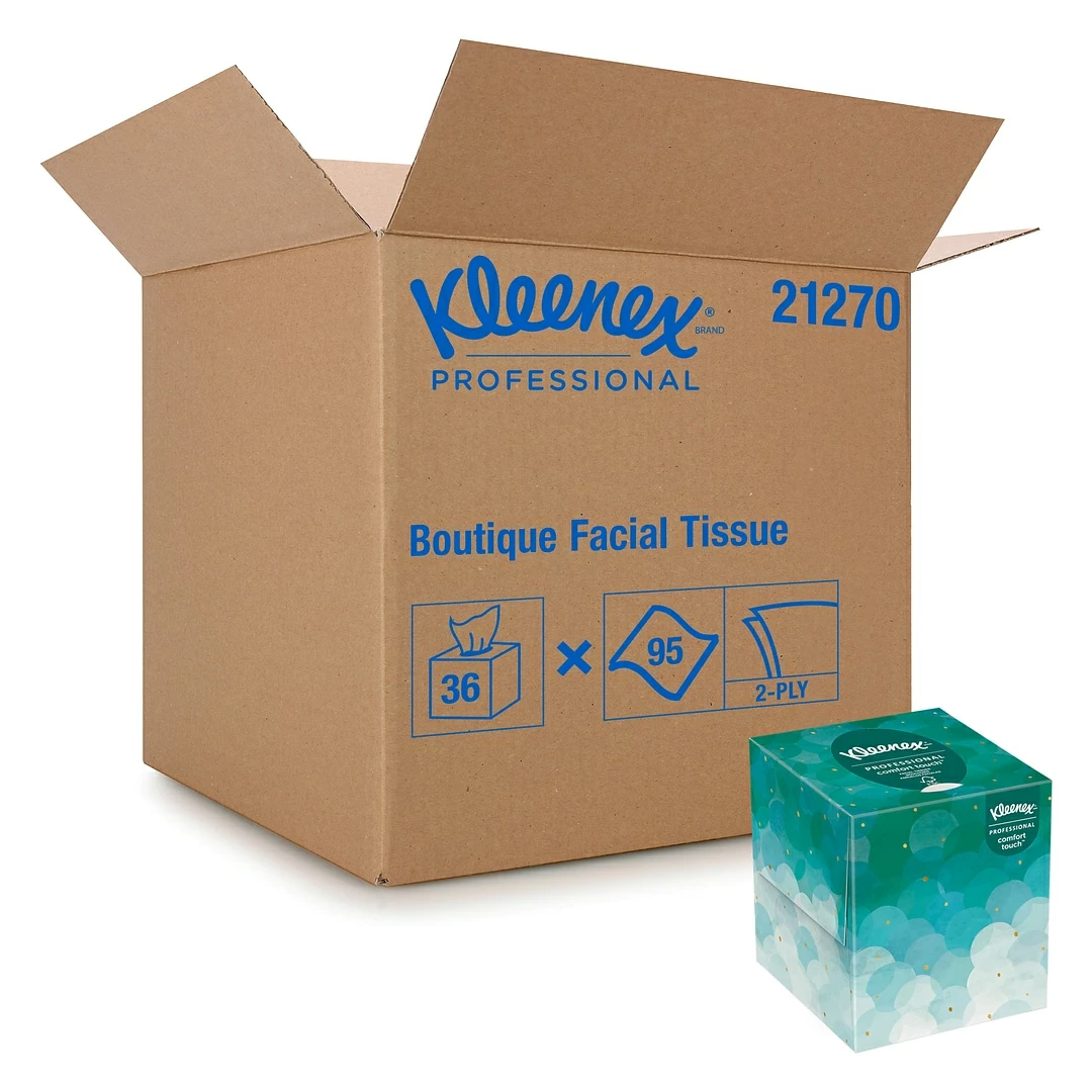 Surpass Boutique Facial Tissue, 2-ply, 110 Tissues/Box, 36 Boxes/Pack (21320)
