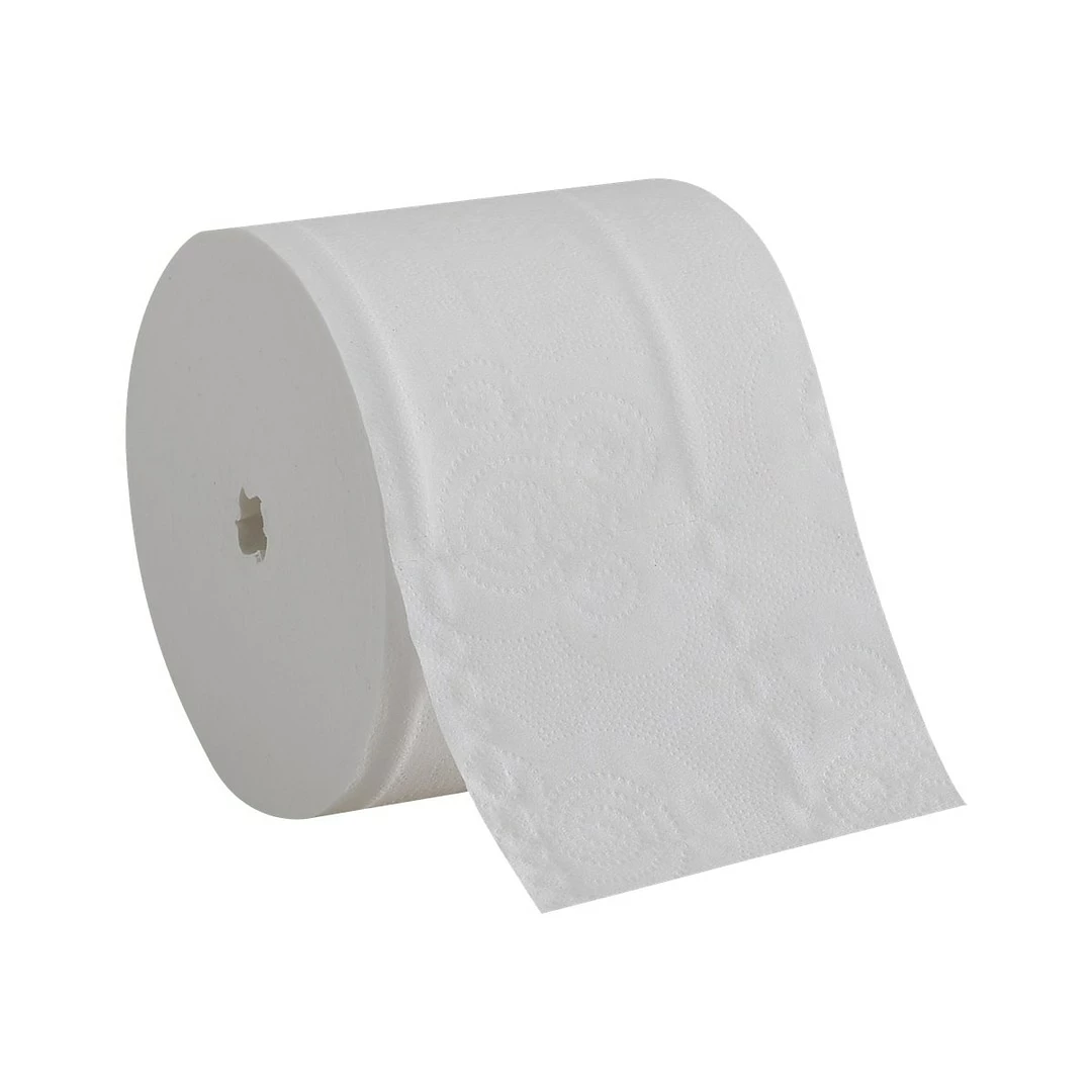 Angel Soft Professional Series Compact Coreless Toilet Paper, 2-Ply, White, 750 Sheets/Roll, 36 Rolls/Carton (19371) - Image 4