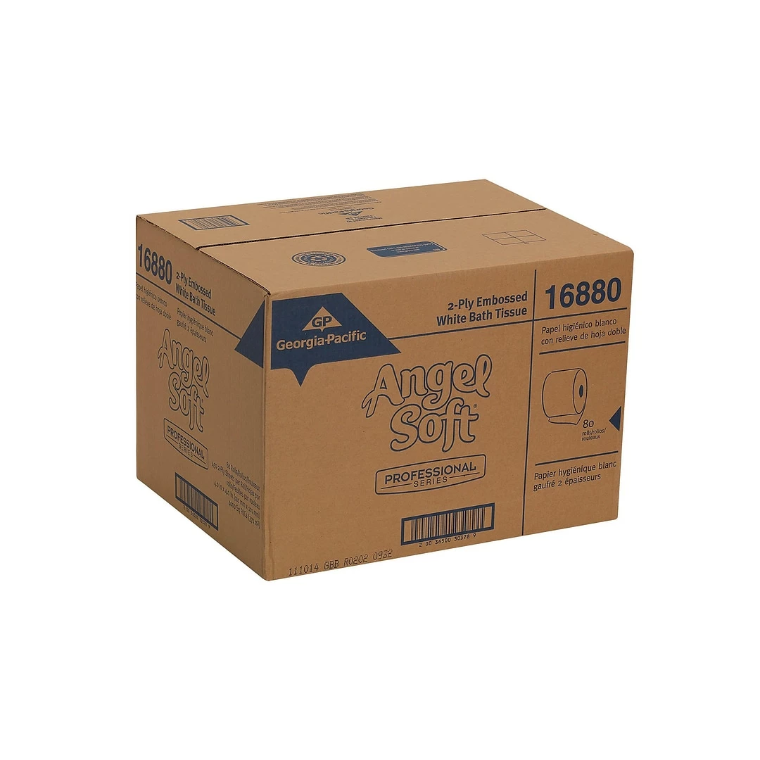 Angel Soft Professional Series Standard Facial Tissues, 2-Ply, 96 Sheets/Box, 36 Boxes/Pack (46580) - Image 3