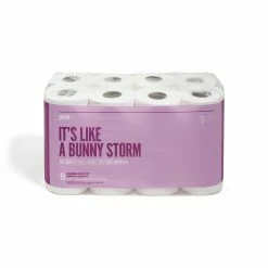 Perk™ Ultra Soft 2-Ply Standard Toilet Paper, White, 154 Sheets/Roll, 24 Rolls/Case (PK55155)