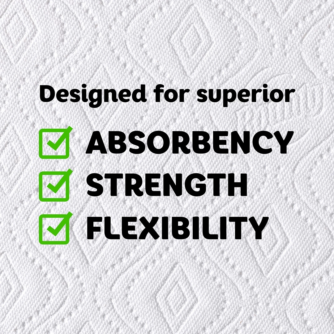 Bounty Select-A-Size Kitchen Roll Paper Towels, 2-Ply, 74 Sheets/Roll, 8 Single Plus Rolls/Pack (74728) - Image 6