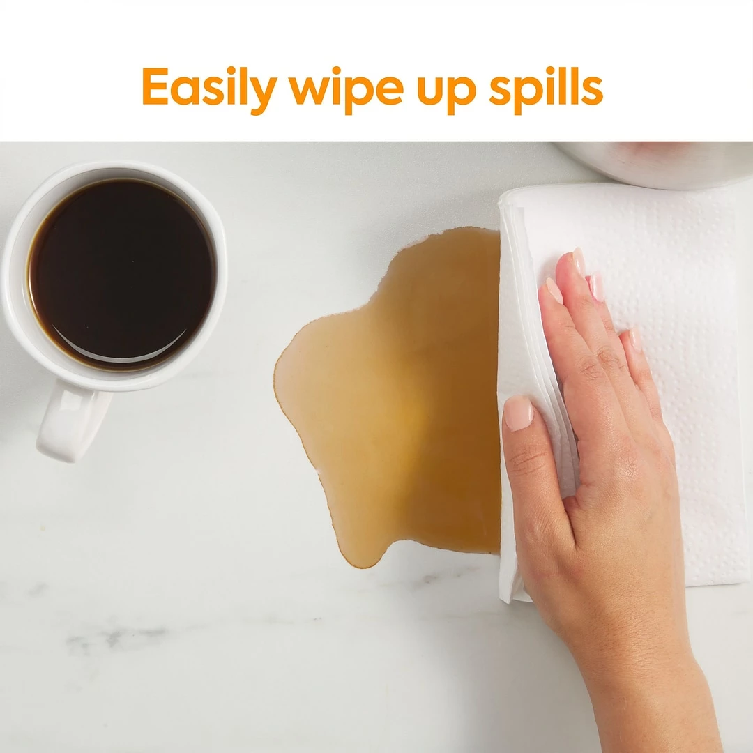 Coastwide Professional™ Recycled Napkin, 1-Ply, White, 400/Pack (CW20179) - Image 3