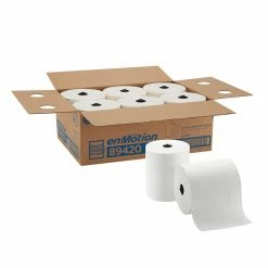Enmotion Hardwound Paper Towels, 1-ply, 700 Ft./Roll, 6 Rolls/Carton (89420)