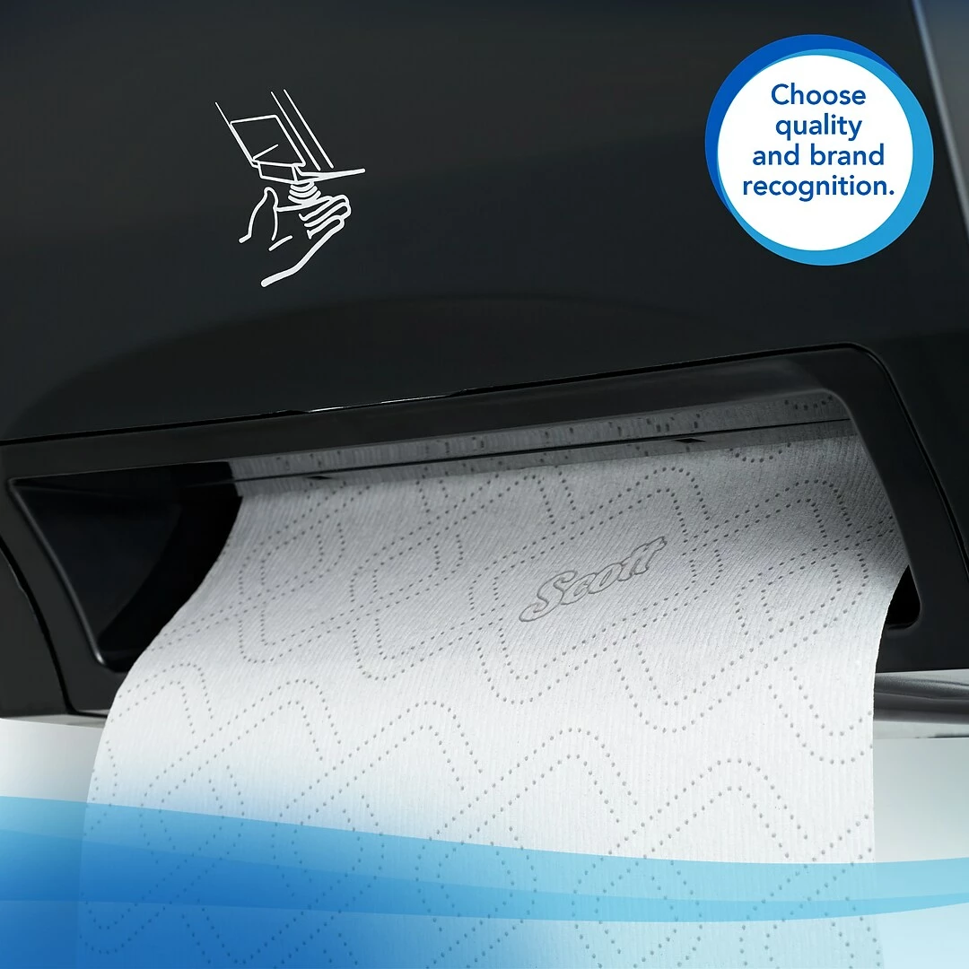 Scott Essential Recycled Hardwound Paper Towels, 1-ply, 950 Ft./Roll, 6 Rolls/Carton (02001) - Image 6