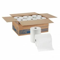 Enmotion Recycled Hardwound Paper Towels, 1-ply, 800 Ft./Roll, 6 Rolls/Carton (89470)