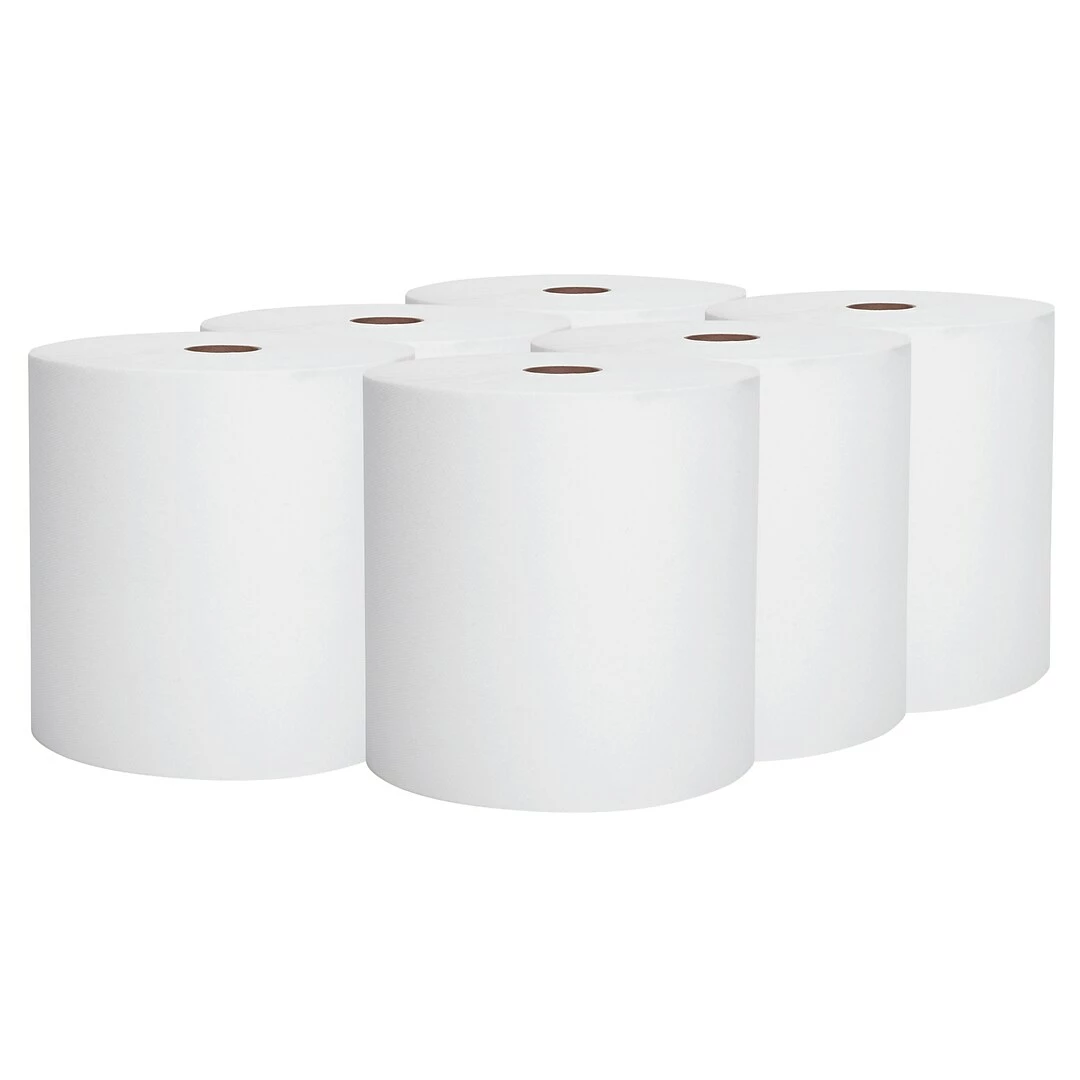 Scott Essential High Capacity Hardwound Paper Towel, 1-Ply, 6 Rolls/Carton (02000) - Image 2